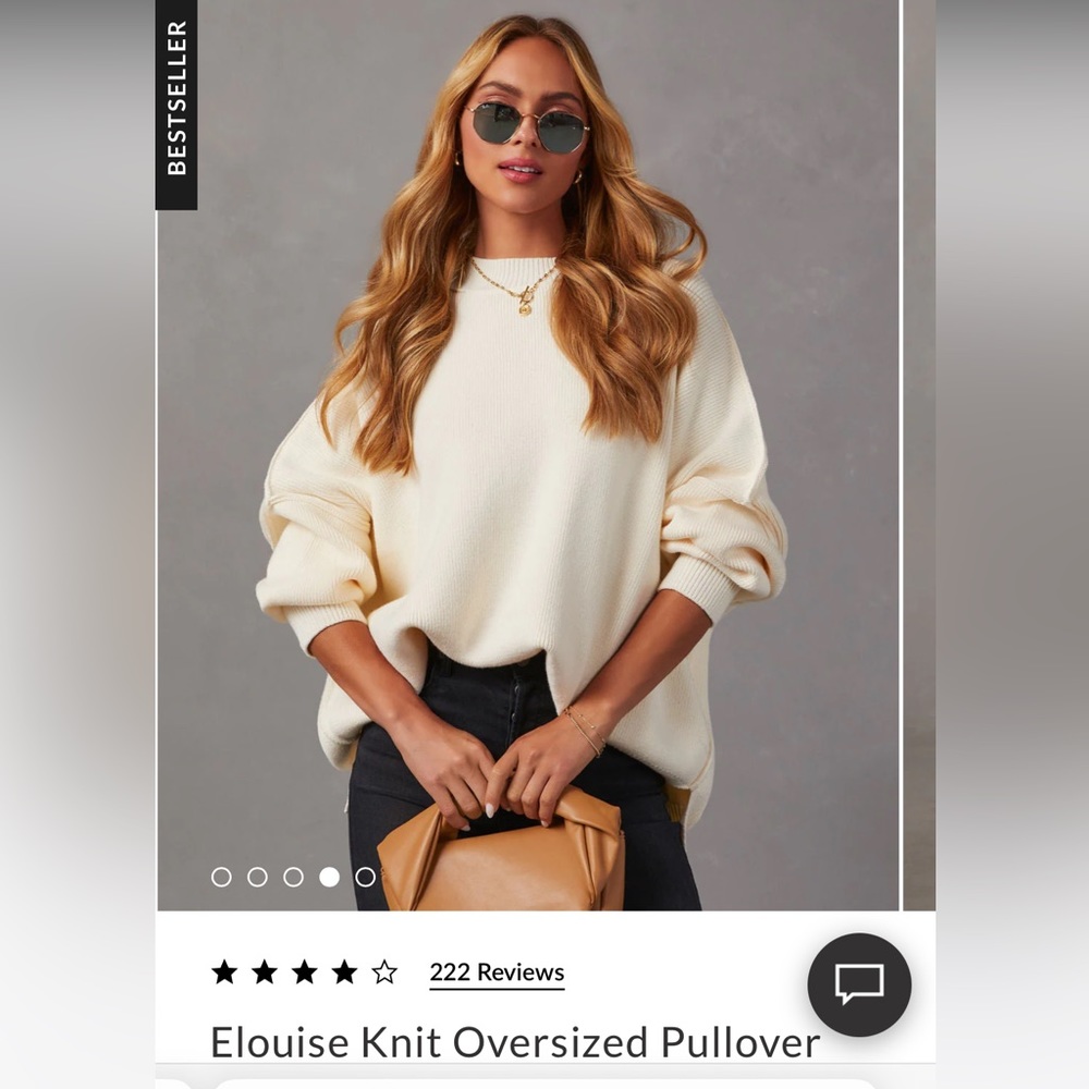 VICI IVORY SWEATER